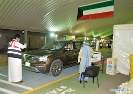 Kuwait launches drive-through COVID-19 testing centre 